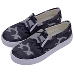 Camouflage Kids  Canvas Slip Ons by nateshop