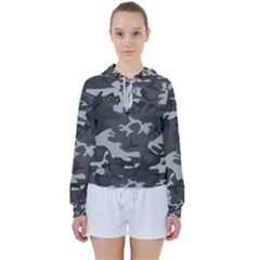 Camouflage Women s Tie Up Sweat by nateshop