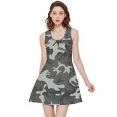 Camouflage Inside Out Reversible Sleeveless Dress by nateshop