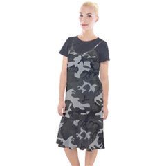 Camouflage Camis Fishtail Dress by nateshop