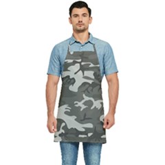 Camouflage Kitchen Apron by nateshop