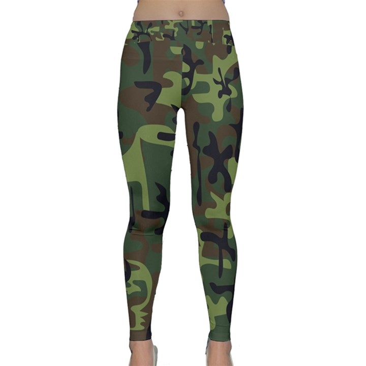 Camouflage-1 Classic Yoga Leggings