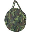 Camouflage-1 Giant Round Zipper Tote View1