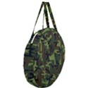 Camouflage-1 Giant Round Zipper Tote View3