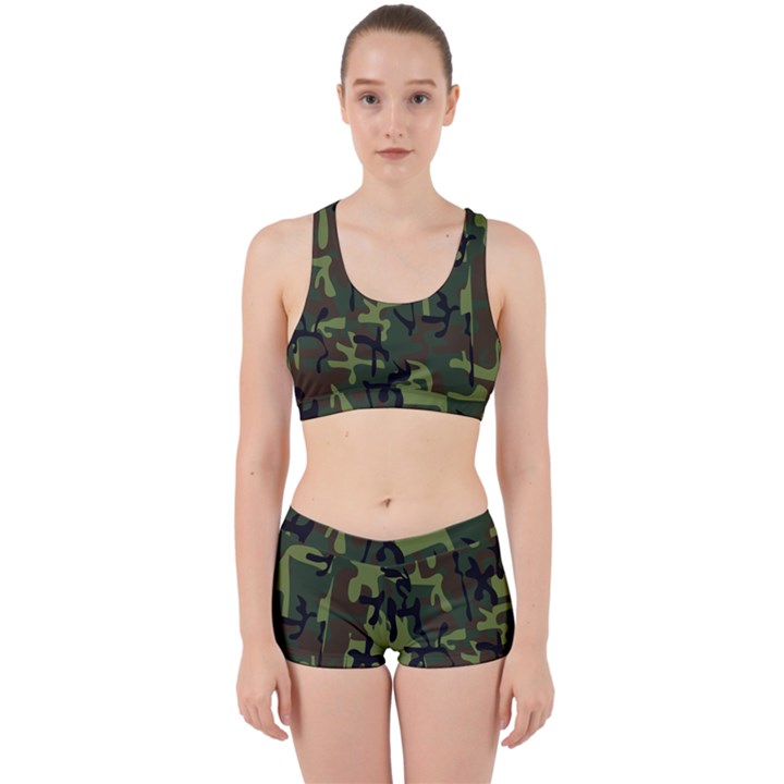 Camouflage-1 Work It Out Gym Set