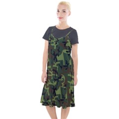 Camouflage-1 Camis Fishtail Dress by nateshop