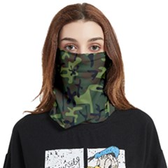 Camouflage-1 Face Covering Bandana (two Sides) by nateshop