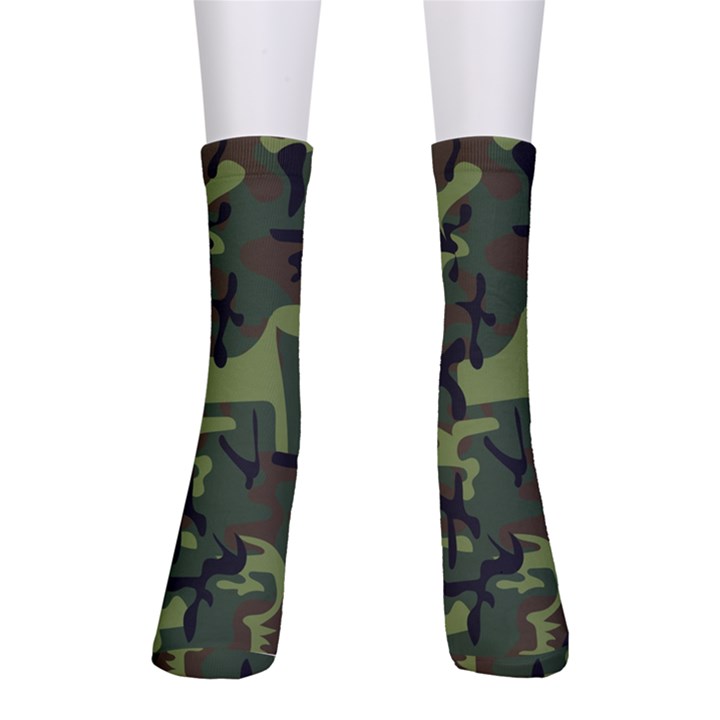 Camouflage-1 Crew Socks