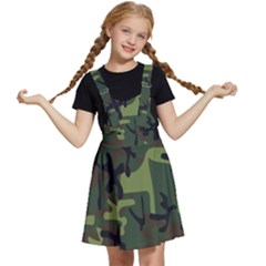 Camouflage-1 Kids  Apron Dress by nateshop