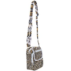 Cheetah Shoulder Strap Belt Bag by nateshop