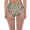 Cheetah Reversible High-Waist Bikini Bottoms View4