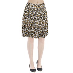 Cheetah Pleated Skirt by nateshop