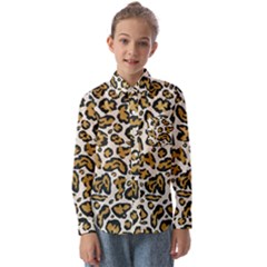 Cheetah Kids  Long Sleeve Shirt by nateshop