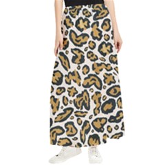 Cheetah Maxi Chiffon Skirt by nateshop