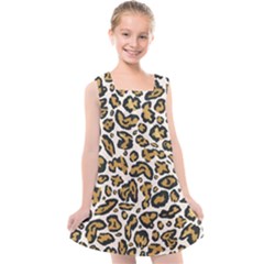 Cheetah Kids  Cross Back Dress by nateshop