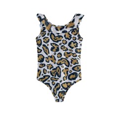 Cheetah Kids  Frill Swimsuit by nateshop