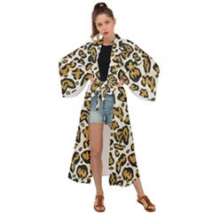 Cheetah Maxi Kimono by nateshop