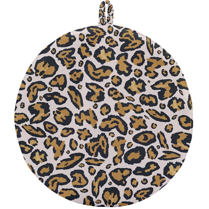 Cheetah Round Trivet