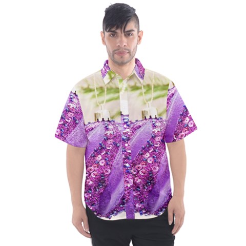 Christmas Decoration 8 Men s Short Sleeve Shirt by artworkshop