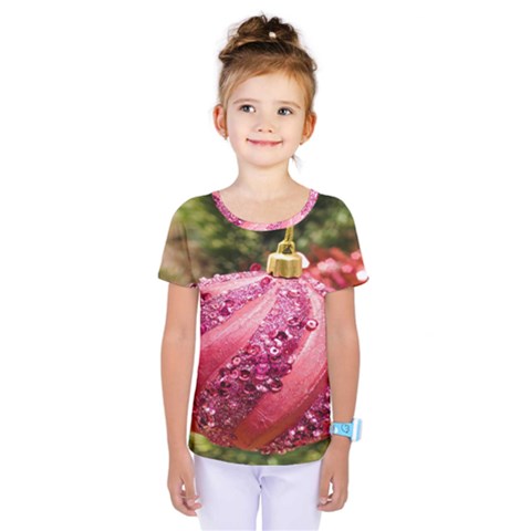 Christmas Decoration 9 Kids  One Piece Tee by artworkshop