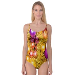 Christmas Decoration Ball 2 Camisole Leotard  by artworkshop