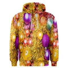 Christmas Decoration Ball 2 Men s Overhead Hoodie by artworkshop