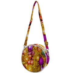 Christmas Decoration Ball 2 Crossbody Circle Bag by artworkshop