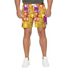 Christmas Decoration Ball 2 Men s Runner Shorts by artworkshop