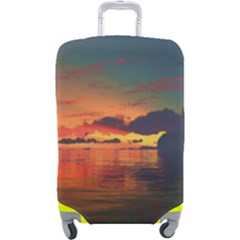 Digital Art Artwork Fantasy Landscape Sky Nature Luggage Cover (Large)