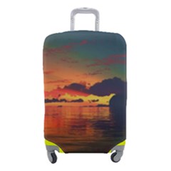 Digital Art Artwork Fantasy Landscape Sky Nature Luggage Cover (small) by danenraven