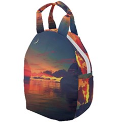 Digital Art Artwork Fantasy Landscape Sky Nature Travel Backpacks