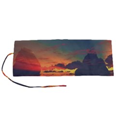 Digital Art Artwork Fantasy Landscape Sky Nature Roll Up Canvas Pencil Holder (s)