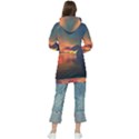 Digital Art Artwork Fantasy Landscape Sky Nature Women s Long Oversized Pullover Hoodie View2