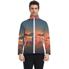 Digital Art Artwork Fantasy Landscape Sky Nature Men s Bomber Jacket