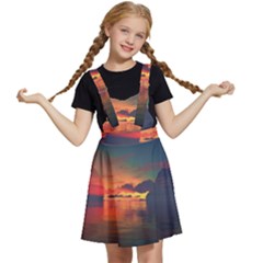 Digital Art Artwork Fantasy Landscape Sky Nature Kids  Apron Dress