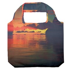 Digital Art Artwork Fantasy Landscape Sky Nature Premium Foldable Grocery Recycle Bag