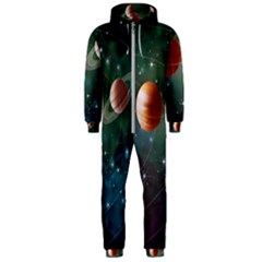 Planet Galaxy Fantasy Hooded Jumpsuit (men) by danenraven