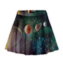 Planet Galaxy Fantasy Mini Flare Skirt View1