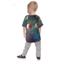 Planet Galaxy Fantasy Kids  Raglan Tee View2