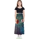 Planet Galaxy Fantasy Kids  Flared Maxi Skirt View1