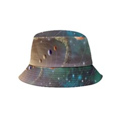 Planet Galaxy Fantasy Inside Out Bucket Hat (kids) by danenraven