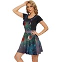 Planet Galaxy Fantasy Apron Dress View2