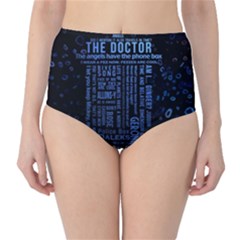 The Doctor Tardis Classic High-Waist Bikini Bottoms