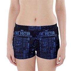 The Doctor Tardis Boyleg Bikini Wrap Bottoms by danenraven