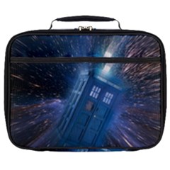 Doctor Who Tardis Full Print Lunch Bag by danenraven