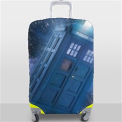 Doctor Who Tardis Luggage Cover (large) by danenraven