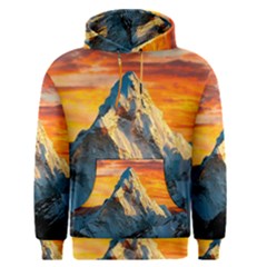 Himalaya Mountains Landscape  Nature Men s Core Hoodie by danenraven