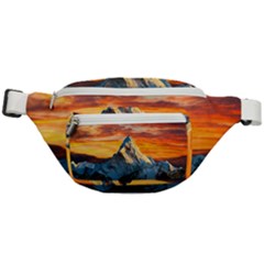 Himalaya Mountains Landscape  Nature Fanny Pack by danenraven