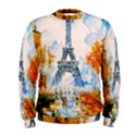 Eiffel Tower Landmark Architecture  Artistic Men s Sweatshirt View1