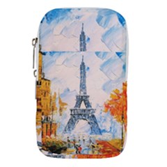 Eiffel Tower Landmark Architecture  Artistic Waist Pouch (small) by danenraven